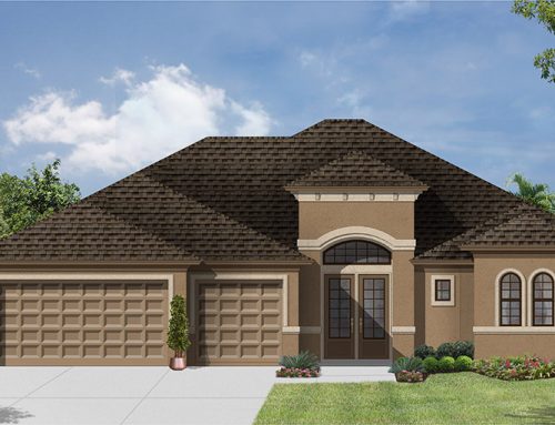 2D Residential Architectural Rendering